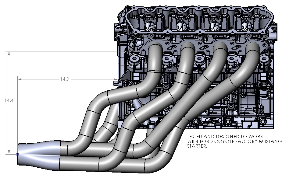 Ultimate Headers Fox Body SN95 - Image 3