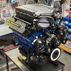 7.3L Godzilla Supercharged Crate Engine 1000HP With Indy Oil System And Accessory Drive Kit