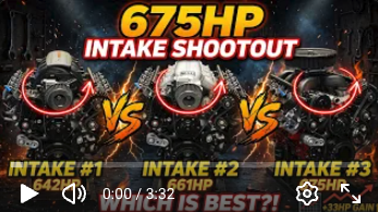 7.3 Godzilla Intake Shootout: BTR vs. Ford Racing vs. SPE